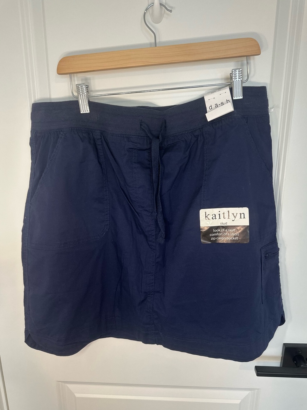 Dash Kaitlyn Women’s Navy Drawstring Skort